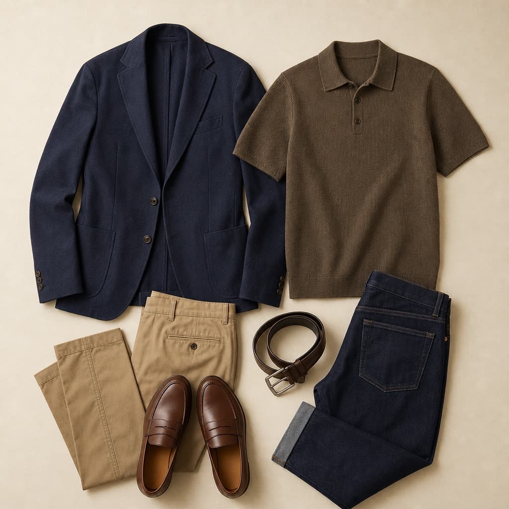 Smart Casual — Key pieces · Men