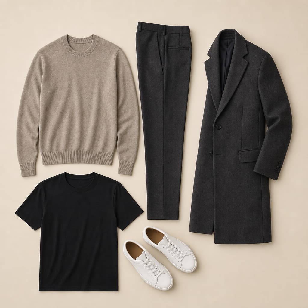 Minimalista — Piezas clave · Hombre