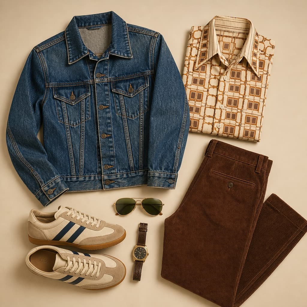 Vintage / Retro — Piezas clave · Hombre