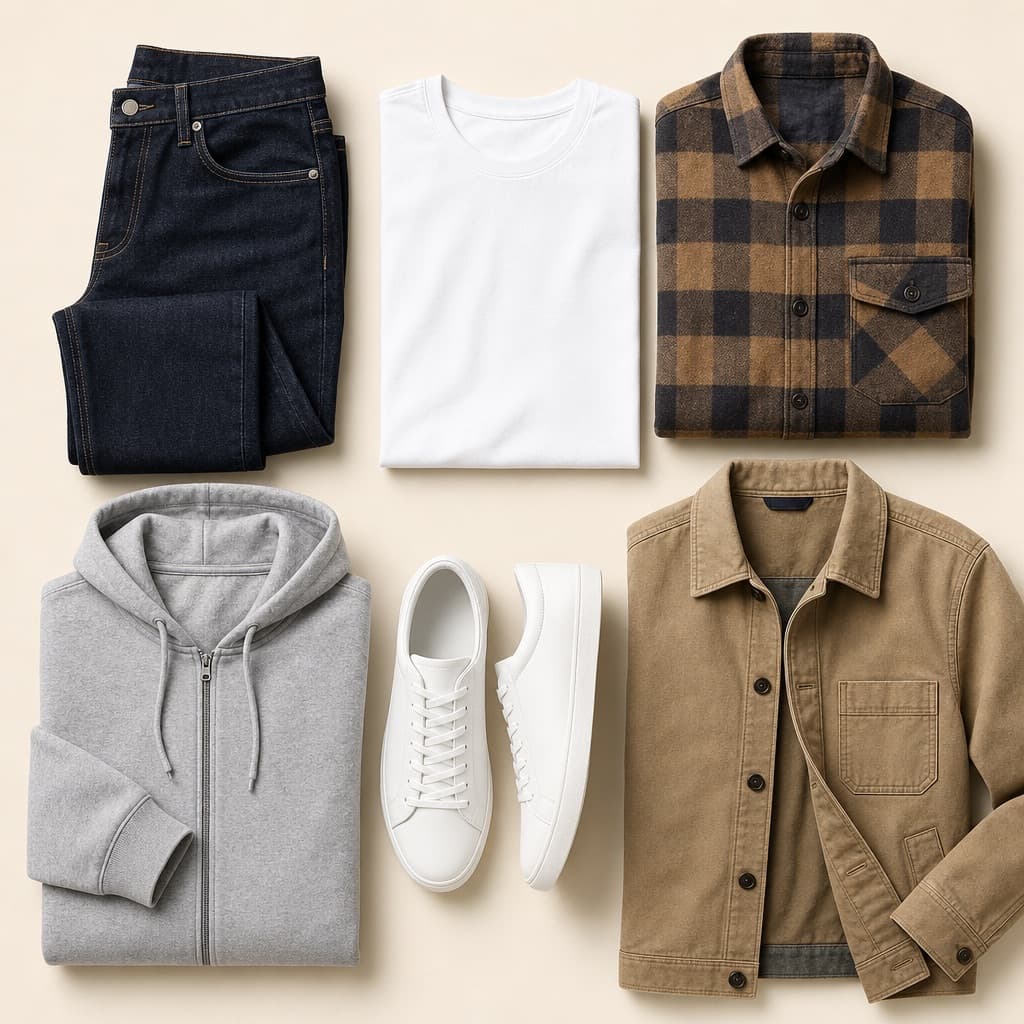 Casual — Key pieces · Men