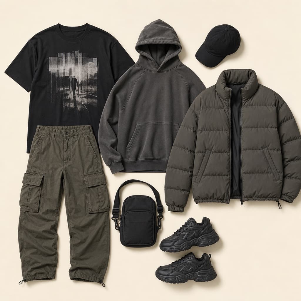 Streetwear — Key pieces · Men