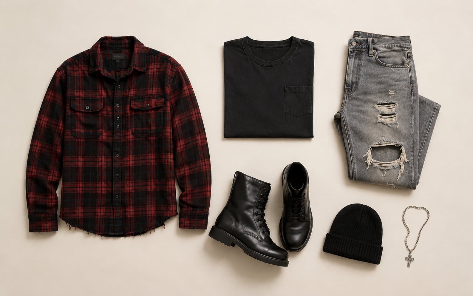Grunge — Key pieces · Men