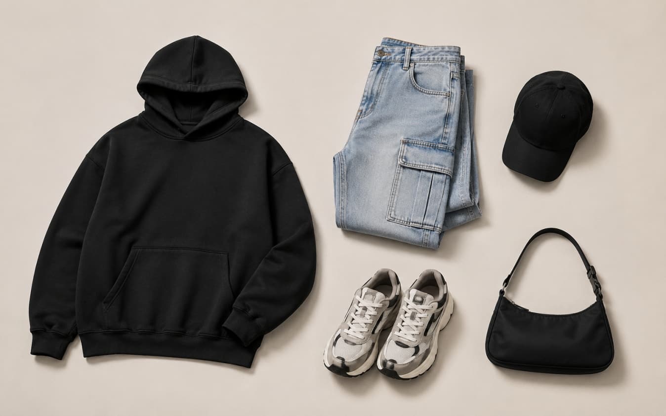 Streetwear — Schlüsselteile · Damen