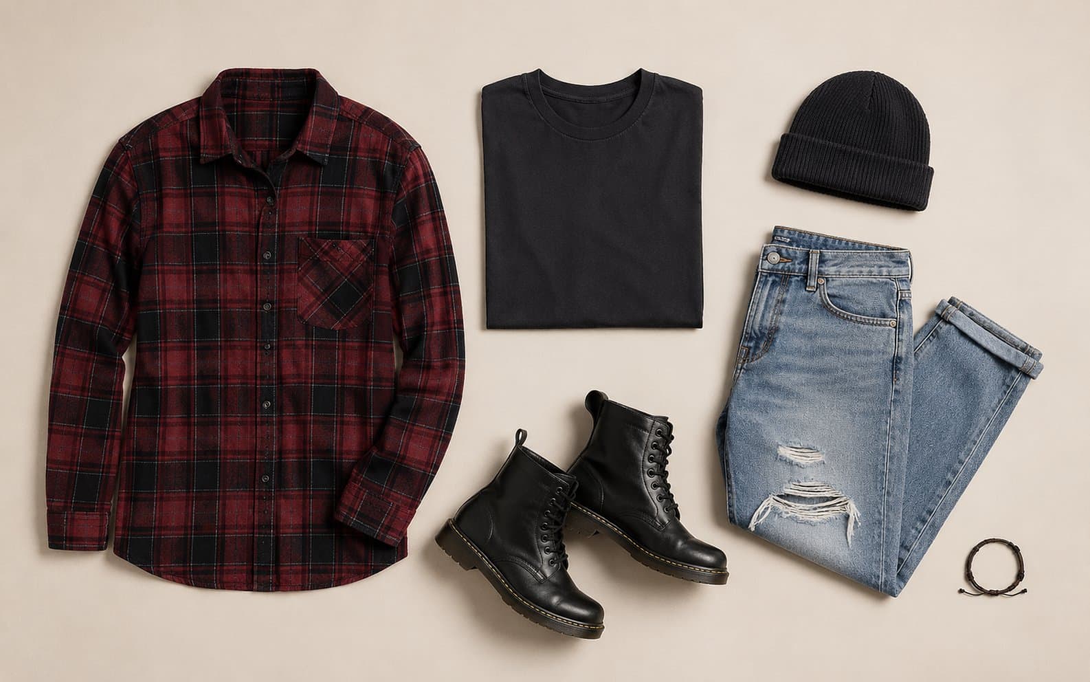 Grunge — Piezas clave · Mujer