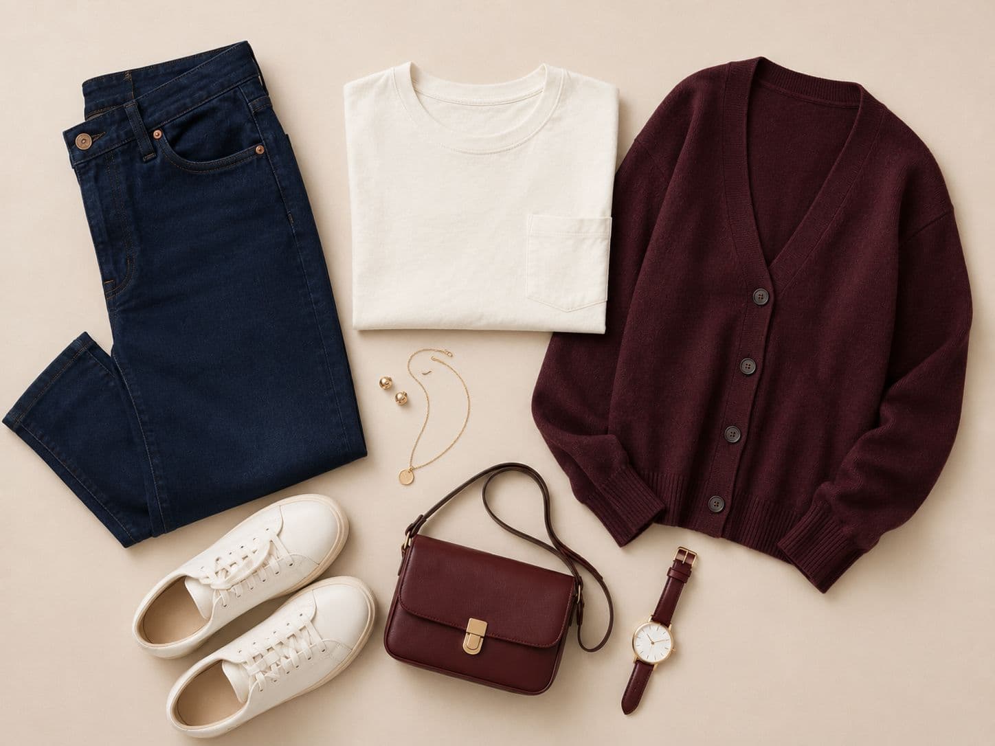 Beispiel zur Lektion Look 1 – Casual Alltagslook